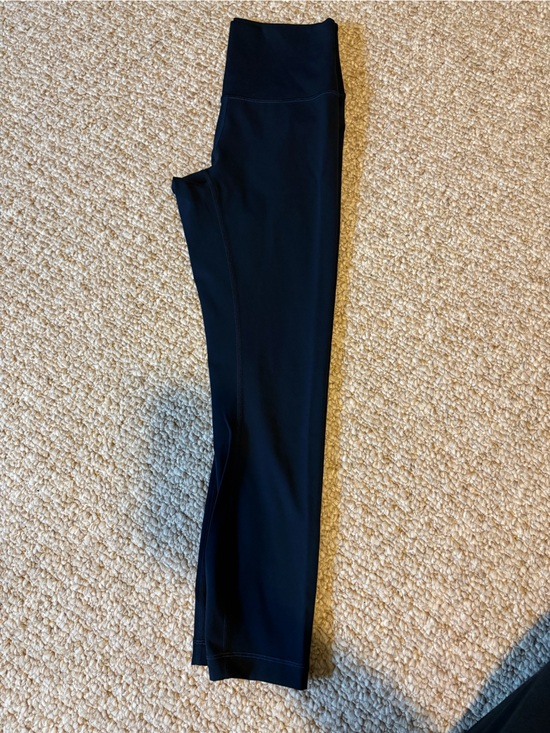 lululemon athletica Pants - Lululemon Wunder-Under High Rise TRUE NAVY Crop 23”